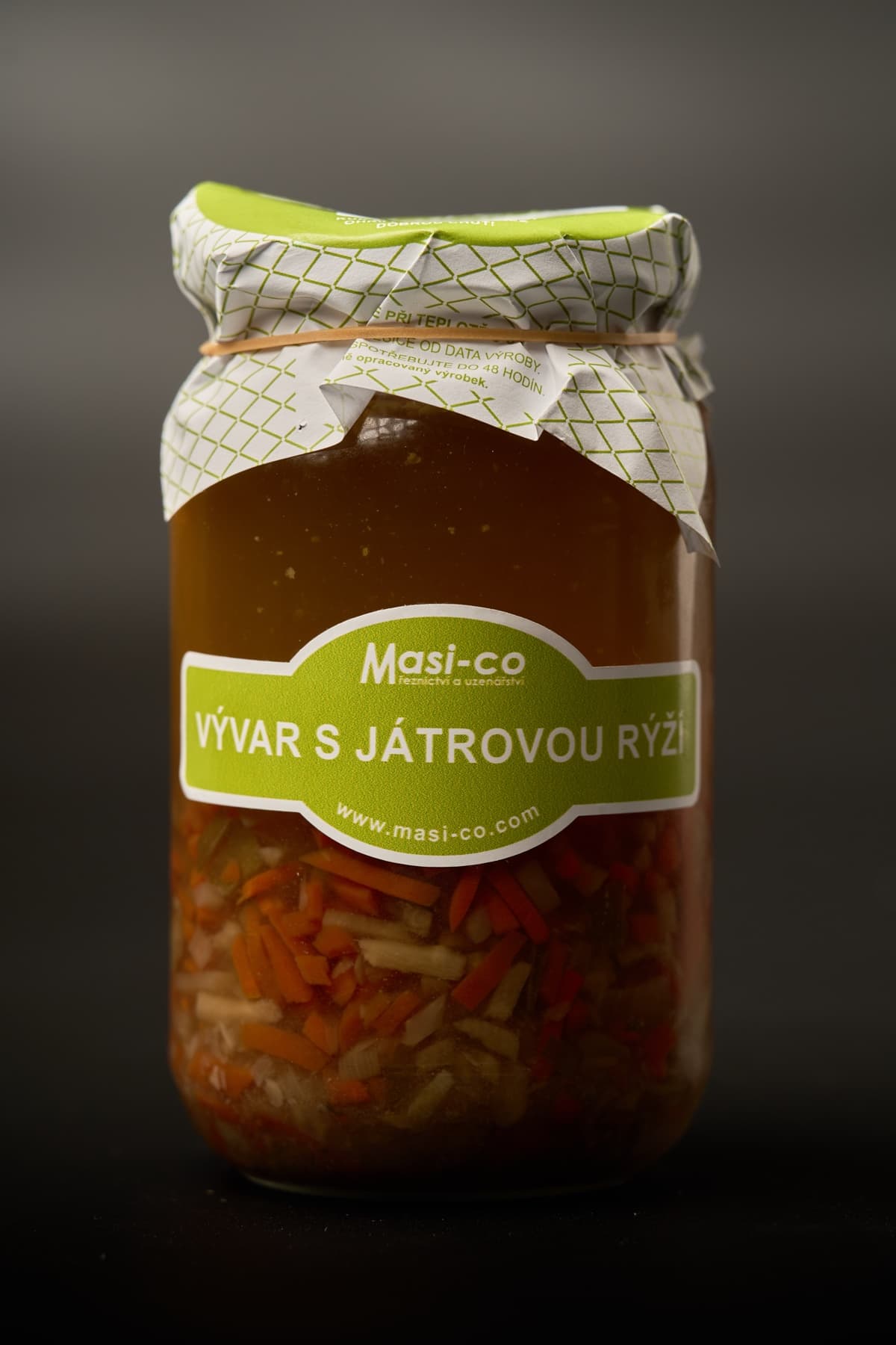 Hovězí vývar s játrovou zavářkou 900ml