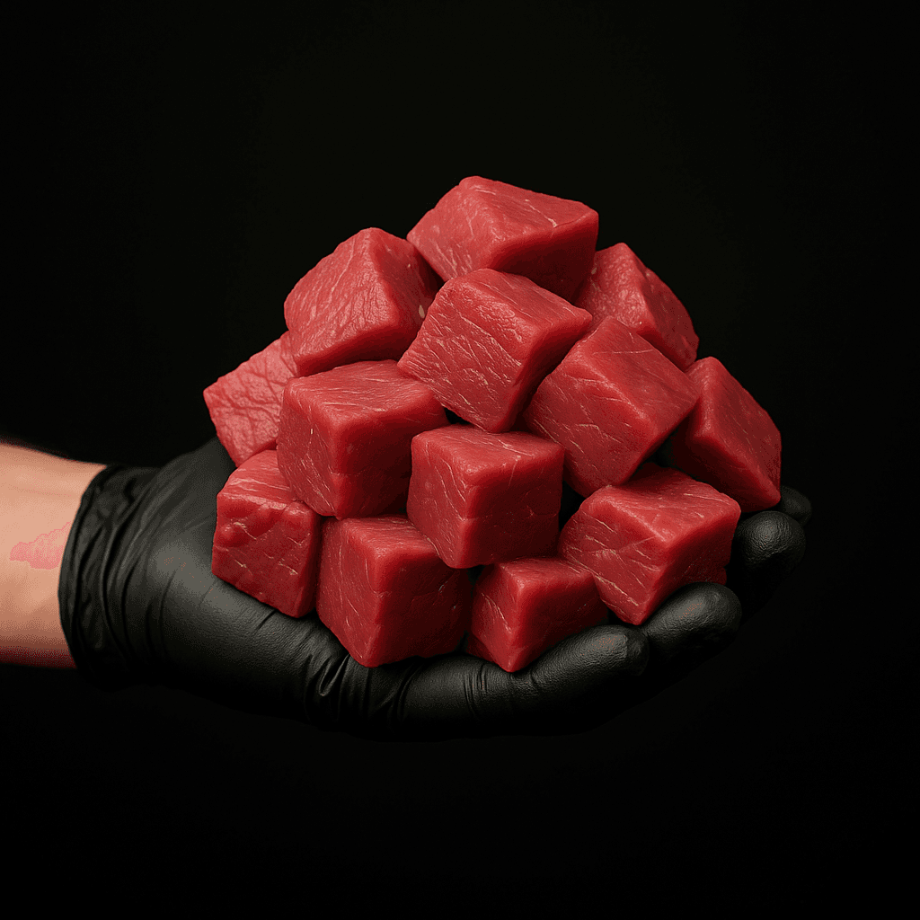 Hovězí krájené kostky na guláš 1kg